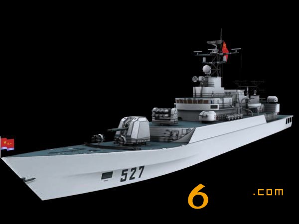 兴安3d护卫舰模型